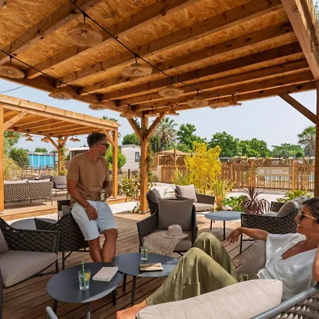 Campingplatz Provencal 6p 3bdrms Aircon