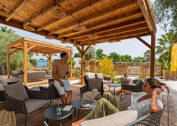 Campingplatz Provencal 6p 3bdrms Aircon